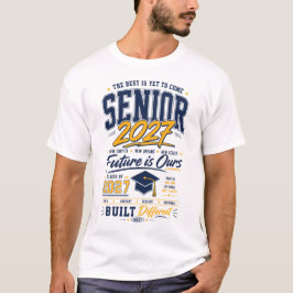 Camiseta Turma de 2027 Estilo Y2k Sênior