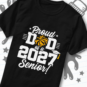 Camiseta Turma de 2027 Formatura do Ensino Médio Grito de A