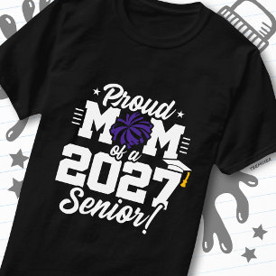 Camiseta Turma de 2027 Formatura do Ensino Médio Grito de A