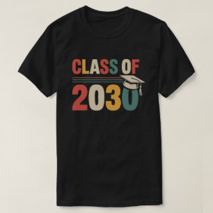 Camiseta Turma de 2030 Último ano 2030 Formatura