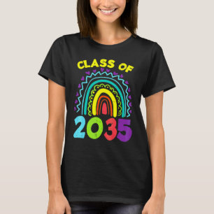 Camiseta Turma De 2035 Arco-íris Primeiro Último Dia Format