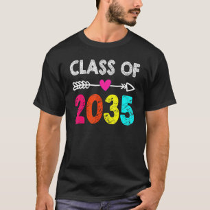 Camiseta Turma De 2035 Jardim De Infância Pré K Cresça Comi
