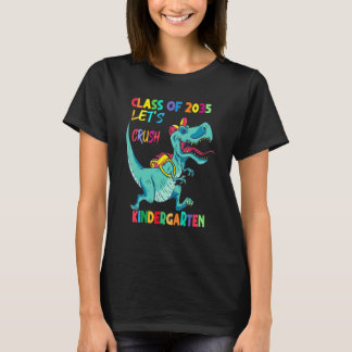 Camiseta Turma De 2035 Vamos Esmagar Menino Do Jardim De In