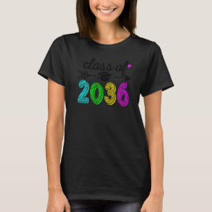 Camiseta Turma De 2036 Cresça Comigo Primeiro Dia De Pré-Es
