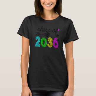 Camiseta Turma De 2036 Cresça Comigo Primeiro Dia De Pré-Es