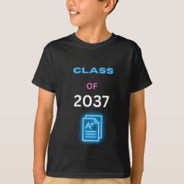 Camiseta Turma de 2037 relatório cord