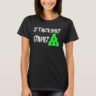 Camiseta Turma de Empilhamento Rápido Copos Esportivos Empi