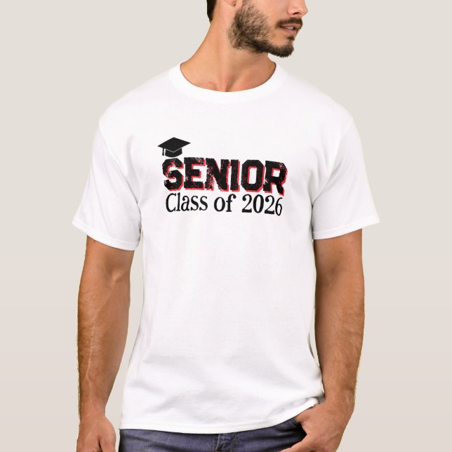Camiseta Turma de Formandos de 2026 (Frente)