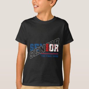 Camiseta Turma de Formandos de Beisebol de 2026 Graduação d