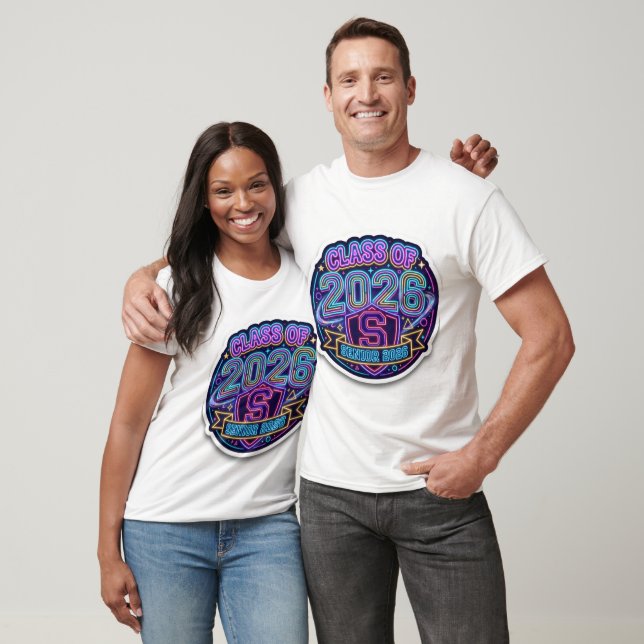 Camiseta Turma de Formatura de 2026 (Unissex)