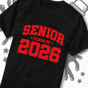 Camiseta Turma de Formatura de 2026 Citação de Graduação Ve
