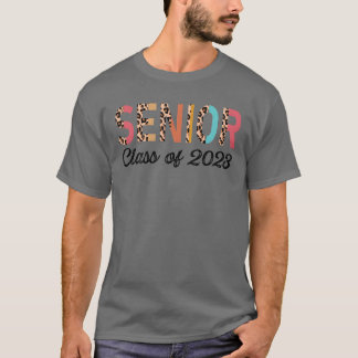 Camiseta Turma de Formatura de 20 Leopard Seniors