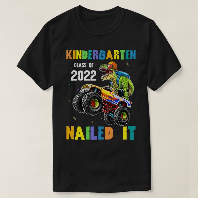 Camiseta Turma de Formatura do Jardim de Infância de 2022 N (Frente do Design)