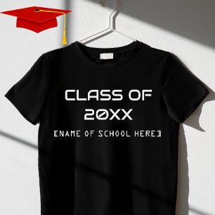 Camiseta Turma de Graduados Negros