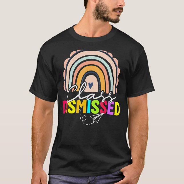 Camiseta Turma Dispensada Arco-Íris No Último Dia De Profes (Frente)
