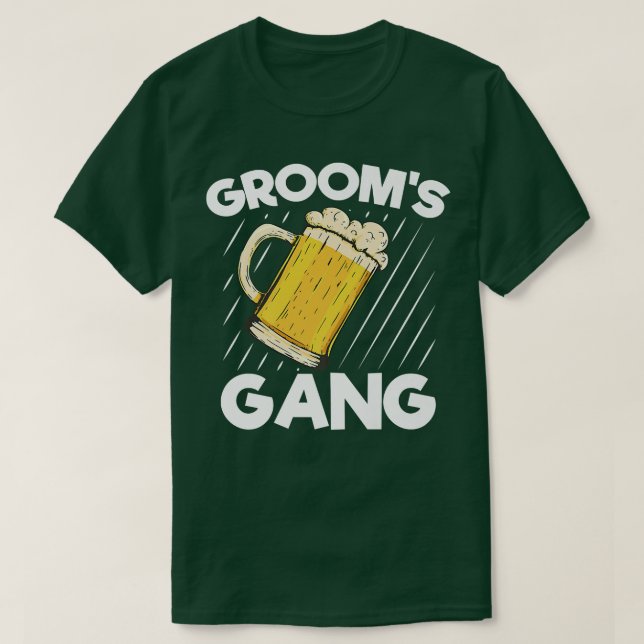 Camiseta Turma do Noivo, Despedida de Solteiro  (Frente do Design)