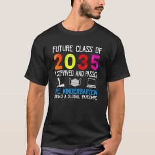 Camiseta Turma Futuro De 2035 Eu Sobrevivi E Passei Pré Jar