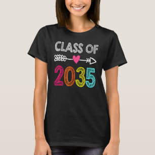 Camiseta Turma Infantil De 2035 Jardim De Infância Cresça C
