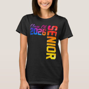 Camiseta Turma sênior de 2026 se formar no ensino médio