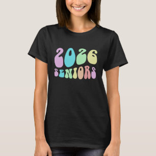 Camiseta Turma Vintage de 2026 Anuário dos Seniores 12 Anos