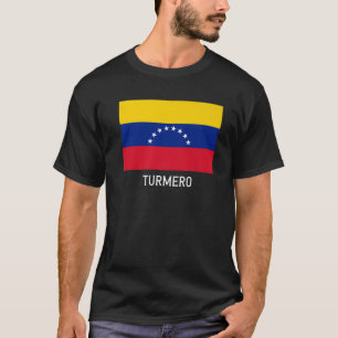 Camiseta Turmero Venezuela Flag Emblem Escudo Bandera