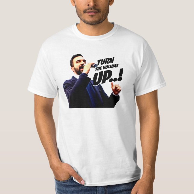 Camiseta Turn the Volume Up (Frente)