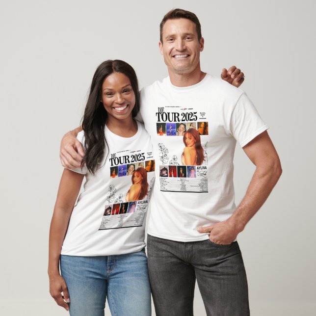 Camiseta Turnê Ayliva 2026 (Unissex)
