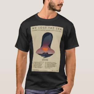 Camiseta Turnê da Banda We Lost The Sea 2022