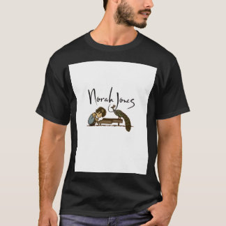 Camiseta turnê de arte música country da cantora norah Grap
