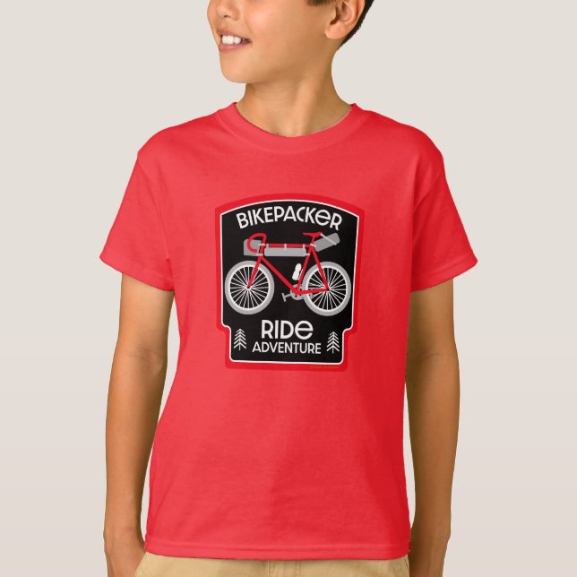 Camiseta Turnê de bicicleta de moto (Frente)