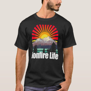 Camiseta Turnê de Natureza Selvagem do Campo de Vida de Bon