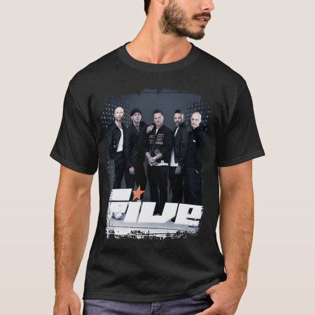 Camiseta Turnê Five Band 2025 (Frente)