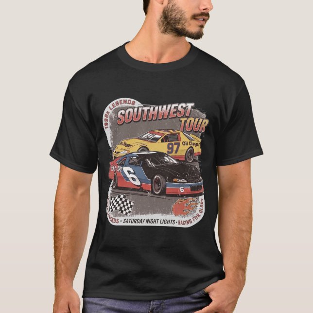 Camiseta turnê sudoeste correndo para a glória  (Frente)