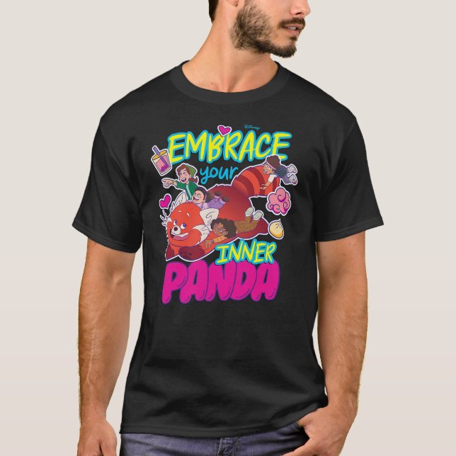 Camiseta Turning Red - Embrace Your Inner Panda (Frente)