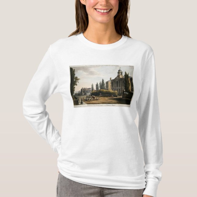 Camiseta Turnpike da estrada da corte de Tottenham (Frente)