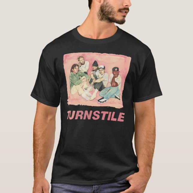 Camiseta Turnstile Love Connection Classic T-Shirt (Frente)