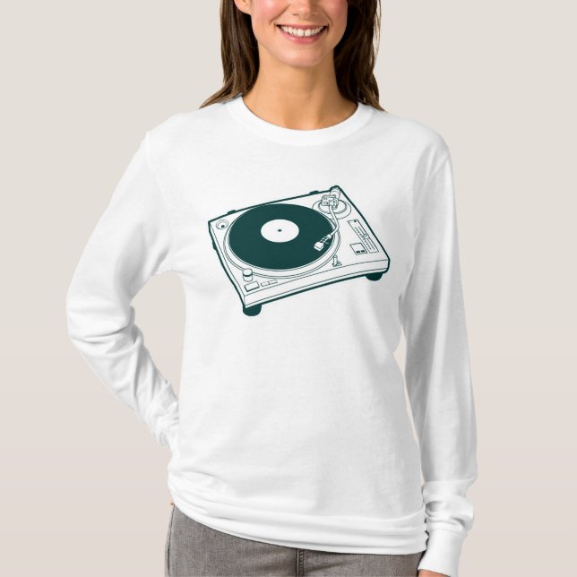 Camiseta Turntable para Escola Antiga (Frente)