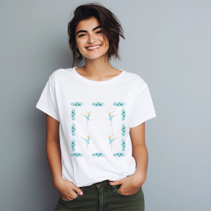 Camiseta Turquesa Ballerina