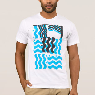 Camiseta Turquesa Retroativa legal e Preto