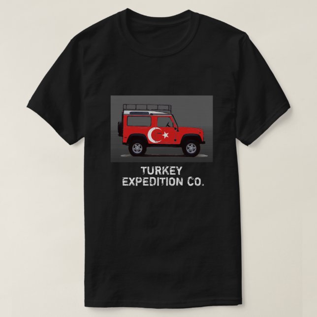 CAMISETA TURQUIA (Frente do Design)