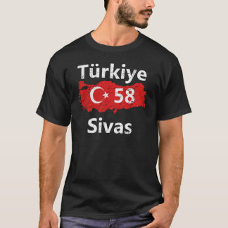 Camiseta Turquia 58 Sivas Ayyildis Türkiye