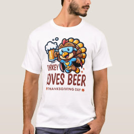 Camiseta Turquia ama Beer Beer Beer Beer Beer Beer Drink