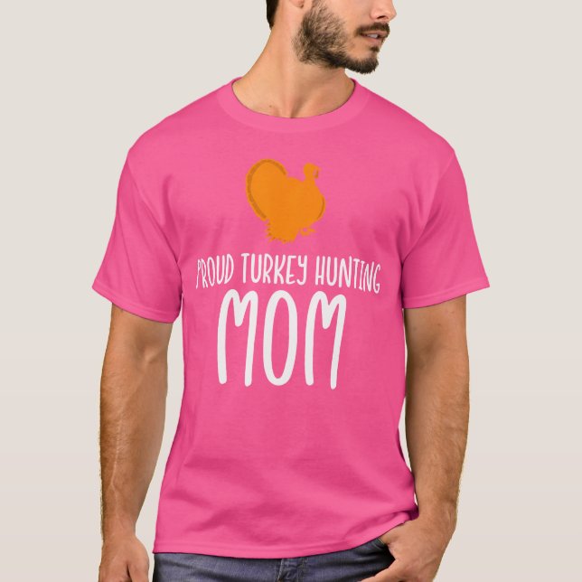 Camiseta Turquia caçando mãe (Frente)