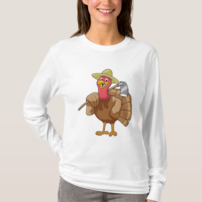 Camiseta Turquia como agricultor (Frente)
