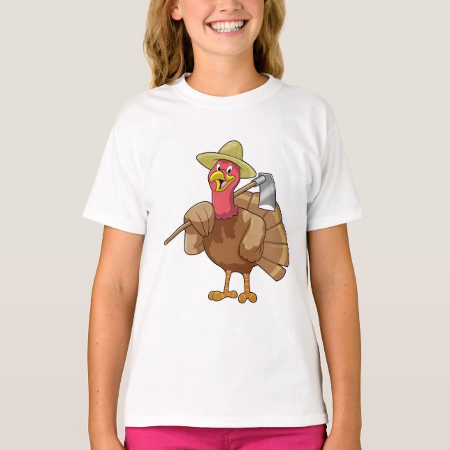 Camiseta Turquia como agricultor (Frente)