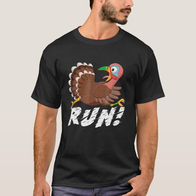 Camiseta Turquia corre correndo correndo em 5k, Turquia Tro (Frente)