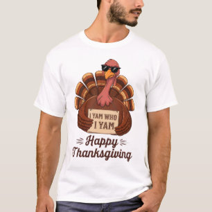 Camiseta Turquia de Ação de Graças - Eu Sou Quem Eu Sou