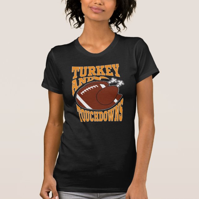 Camiseta Turquia e touchdowns (Frente)