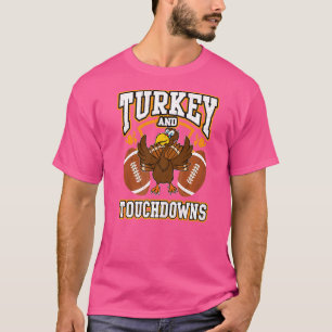 Camiseta Turquia E Touchdowns De Futebol Americano Than