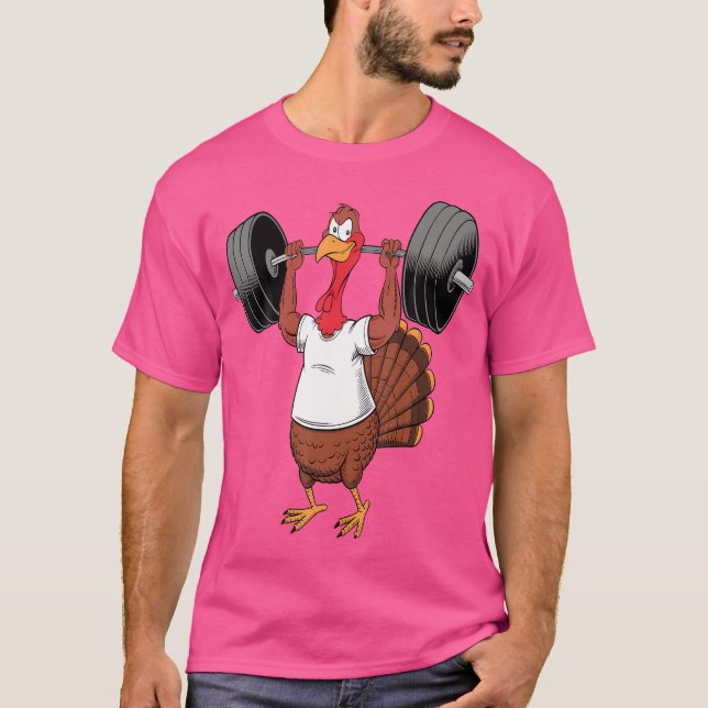 Camiseta Turquia Encantada Malhação de Dia de Ação de Graça (Frente)